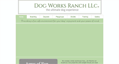 Desktop Screenshot of dogworksranch.com